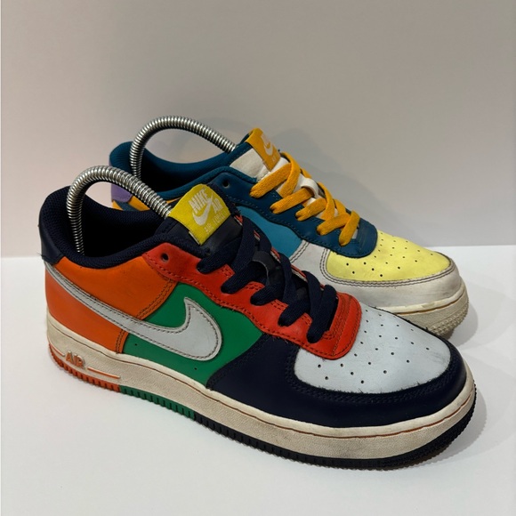 Nike Other - Nike Multicolor Air Force 1 Sneakers size 7